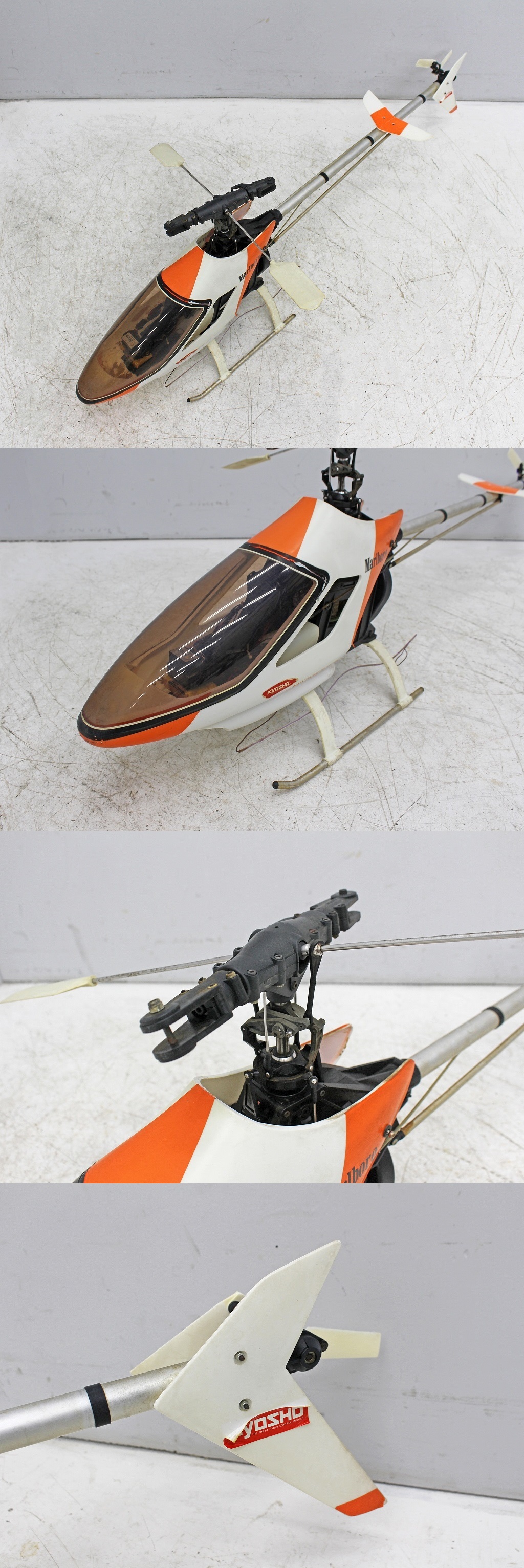 2024夏季5213A22 KYOSHO 京商 ラジコンヘリコプター X-347 コンセプト60 趣味 完成品（エンジン）